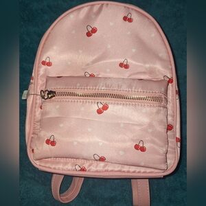 Cherry Purse/mini Backpack Brand New